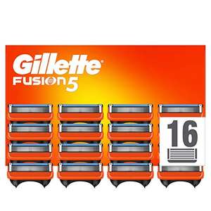 Gillette Fusion5 Razor Blades for Men with Precision Trimmer, Pack of 16 Refill - £26.49 @ Amazon