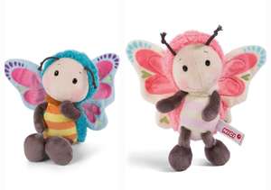 NICI 47939 Soft Butterfly 18 cm –| 25cm is £6.82 - Cuddly Toys for Girls, Boys & Babies