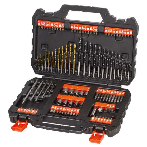 BLACK+DECKER 109 Piece Mixed Drilling & Screwdriving Accessory Set - £20 + free Click & Collect @ Homebase