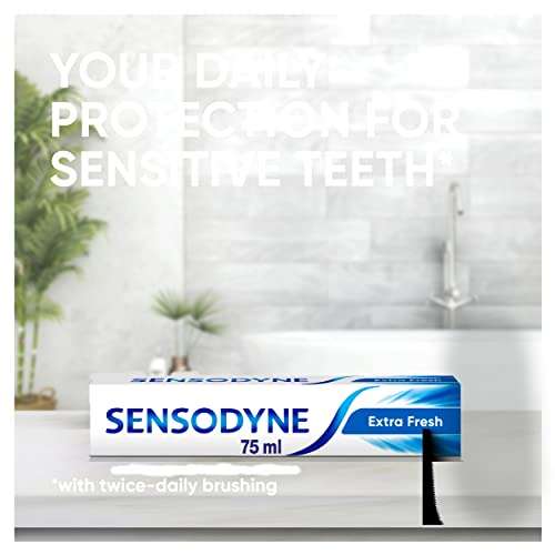 Sensodyne Sensitive Extra Fresh Daily Care Toothpaste, 75ml - £1.60 @ Amazon