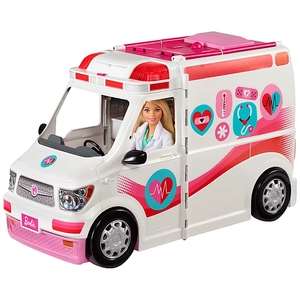 Barbie Care Clinic Ambulance and Hospital Playset - £35 @ George