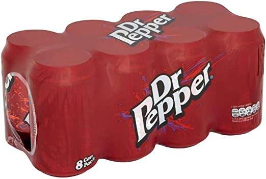 Dr Pepper 8x330ml 87p @ Tesco Extra Banbridge