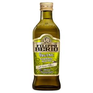 Filippo Berio Organic Extra Virgin Olive Oil 500ml (Nectar Price)