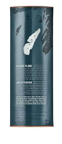 Jura 18 Year Old Single Malt Whisky, 44% - 70cl