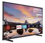 Hitachi 50 Inch 50HK6200U 4K UHD HDR LED Freeview TV - £240 free click & collect @ Argos