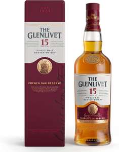 The Glenlivet 15 Year Old Single Malt Scotch Whisky (French Oak Reserve), 70 cl with Gift Box - £36.40 @ Amazon
