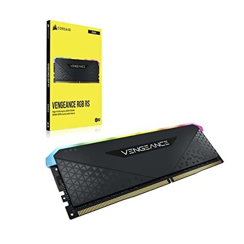 Corsair Vengeance RGB RS 32GB (2x16GB) DDR4 3200MHz C16 Desktop Memory - £71.99 @ Amazon