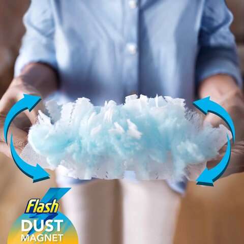 Flash Dust Magnet Duster Refill 5 Pack - £3.50 Clubcard Price @ Tesco