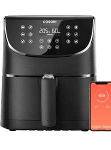 COSORI 5.5L Smart Air Fryer Oven, 200 Recipes(Cookbook & Online), APP Control - With Applied Voucher