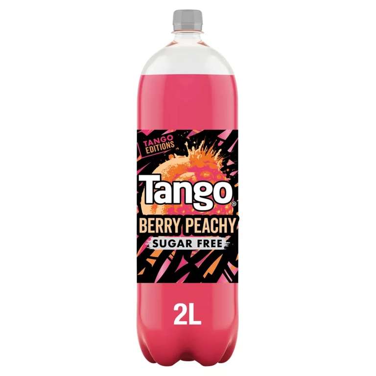 Tango Berry Peachy Sugar Free 2L Bottle - 3 For £3 ( Or £1.85 each) @ Asda