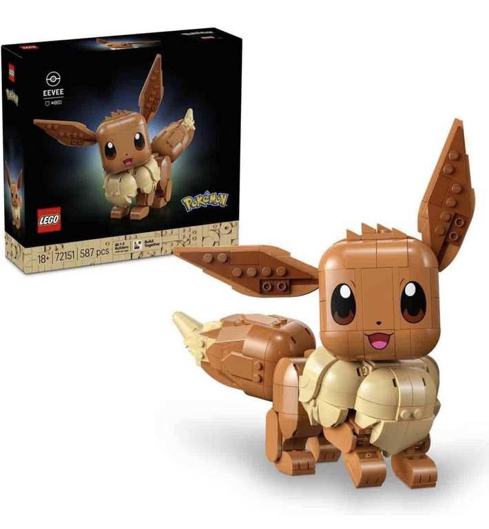 LEGO Pokemon Eevee Figure Model Kit for Adults 72151 - w/Code - Free C&C