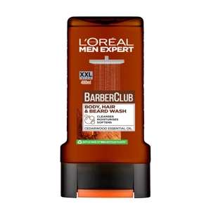 L'Oréal BarberClub shower gel XXL 400ml - £1.99 + £4 delivery @ Savers