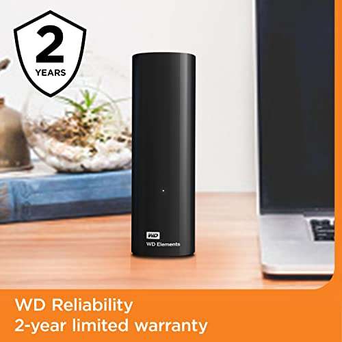 WD 18TB Elements Desktop External Hard Drive - USB 3.0, Black £243.52 @ Sold by Amazon EU / Amazon