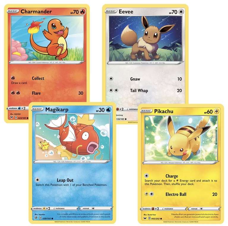 Pokémon 5 Pack Mini Tins with 4 Collector Cards, Sinnoh Stars