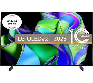 LG OLED42C34LA 42" Smart 4K Ultra HD HDR OLED - Amazon Alexa REFURB-B sold by currys_clearance