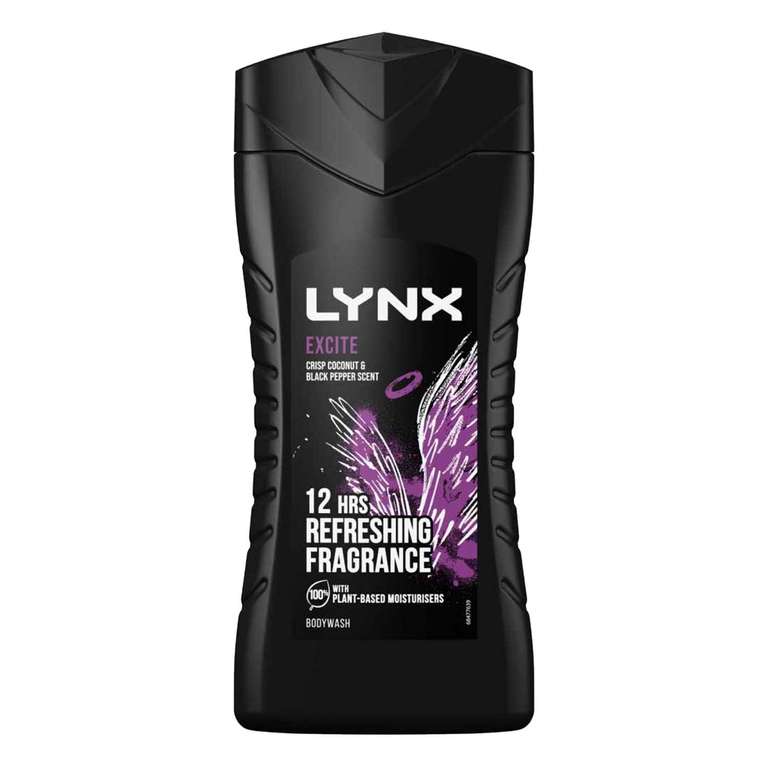 Lynx Excite Refreshing Fragrance Shower Gel 225ml - £1 + Free Click & Collect @ Superdrug