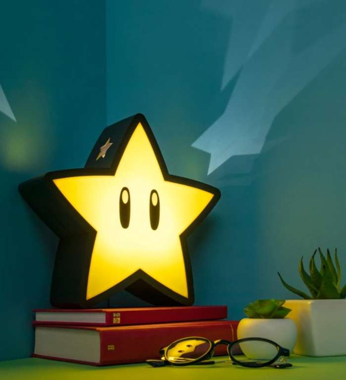 Super Mario Super Star Light with Projection - £14.99 + free click and collect at Smyths