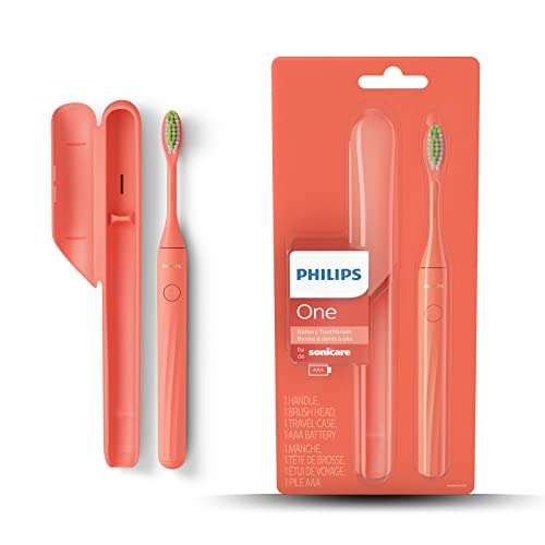Philips One Battery Toothbrush - Electric Toothbrush in Miami Coral