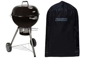 Zanussi ZCKTBBQ22-C Premium Portable 50 cm Round Kettle Charcoal BBQ with Cover in Black, £87.88 Delivered @ Amazon