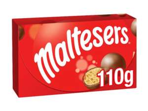 Maltesers chocolate box 110g 60p at Sainsbury's, Southchurch Road (Southend on Sea)
