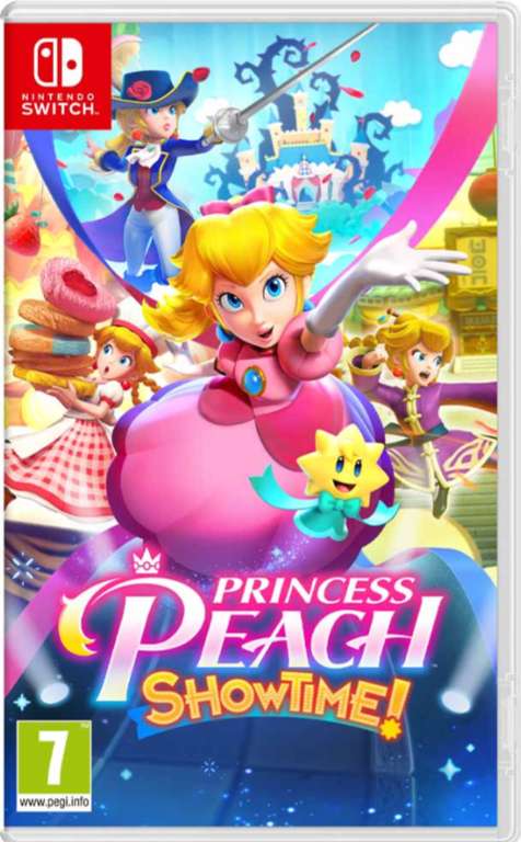 Princess Peach Showtime + Princess Peach Pin Pre Order - Nintendo Switch