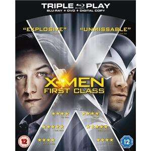 X-Men First Class (Triple Play Blu-ray) £5.99 at Play