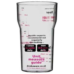 90 Half Pint Alcohol Measurement Cups - £1 Delivered @ Drinkaware!