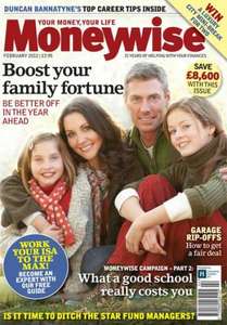 Free copy of Moneywise magazine (worth £3.95)