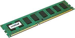Crucial PC Memory (RAM) - DIMM DDR3 1333Mhz (PC3-10600) CL9 - 4GB £9.89 @ 7dayShop