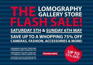 Up to 75% off Cameras, Fashion, Accessories & More @ Lomography (In Store - MCR & LDN)