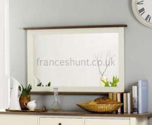 Coniston Two-tone Farmhouse Mirror for £71.55 Delivered @ Frances Hunt