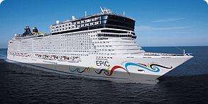 Holiday Cruise Norwegian Epic Western Mediterranean 7days include Flights to Barcelona