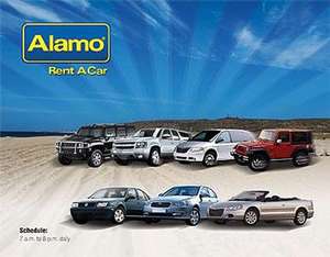 Alamo 3 for the price of 2 on wekeend UK car hire