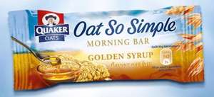 Free Quaker Oats Golden Syrup Morning Bar via Facebook
