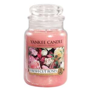 Yankee Candle Large Jar, Fresh Cut Roses RRP £19.99 - Collectables - £14.75