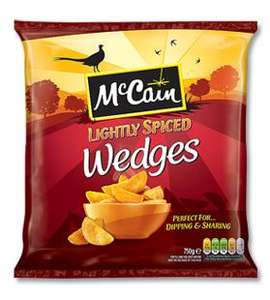 McCain Lightly Spiced Wedges 750g @ Co-op  55p with Coupon