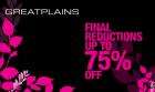 Up to 75% off at Great Plains