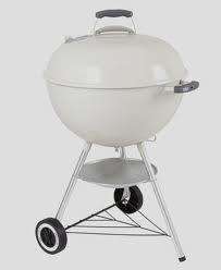 Weber One Touch Original 57cm Charcoal Barbecue in Ivory Online only B&Q - £49.99 + £5 p&p
