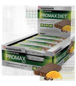 SHORT DATED OCT 2012 - 12 x Maximuscle Promax diet protein bars £11.69 @ thesupplementstore