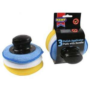 3 Polish Applicator Pads With Re-Usable Handle for £3.99 delivered @ np autoparts