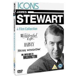 James Stewart: The Collection [It's A Wonderful Life/Harvey/Rear Window/Mr. Smith Goes To Washington] £7.99 delivered @ DVD Gold