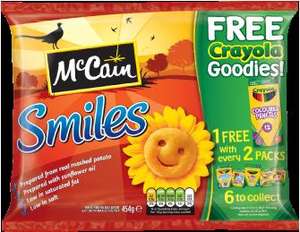 FREE Crayola Goodies with McCain
