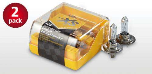 Car Headlight Bulbs Twin Pack - Including +50% and Blue £3.99 @ Aldi from Sunday 4th Nov