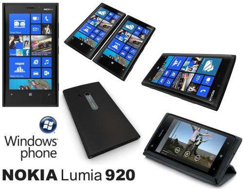 Nokia Lumia 920 Pay As You Go Phone & Wireless Charger & WESC Headphones £399.99 (+ £10 Top-Up) @ EE