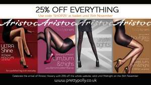 25% off TIGHTS at Pretty Polly