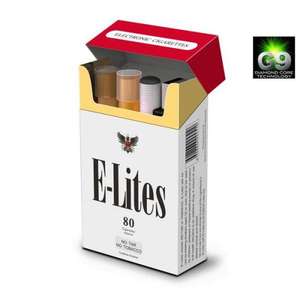 QUIT SMOKING! ELECTRONIC CIGARETTE STARTER KIT + 5 FREE REFILLS USING VCHR CODE £25.99 @E-LITES 20% QUIDCO