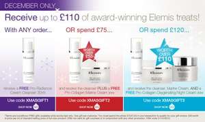Free Elmis gift with ANY order at timetospa.co.uk