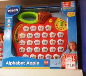 Vtech - Pre-School - Alphabet Apple £10.99  was £19.99 Instore @ Toymaster