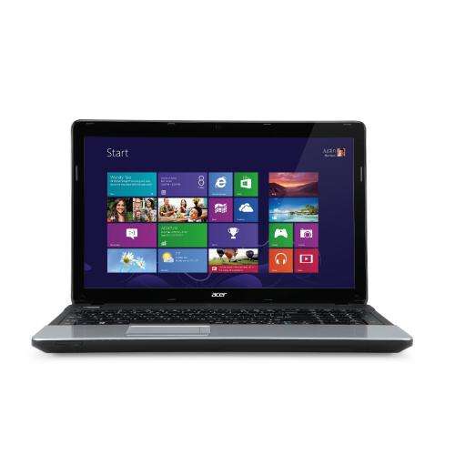 Amazon- Acer Aspire E1 15.6-inch Laptop (Black/Silver) - (Intel Core i5 3210 2.5GHz Processor, 4GB RAM, 500GB HDD, DVDSM DL, LAN, WLAN, Webcam, Integrated Graphics, Windows 8 64-Bit) £329.99