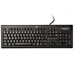 Hp classic wired USB keyboard £7.49 instore / del to store @ Sainsburys